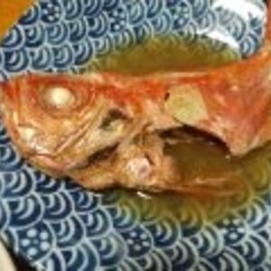 フライパンで簡単な金目鯛の煮付け